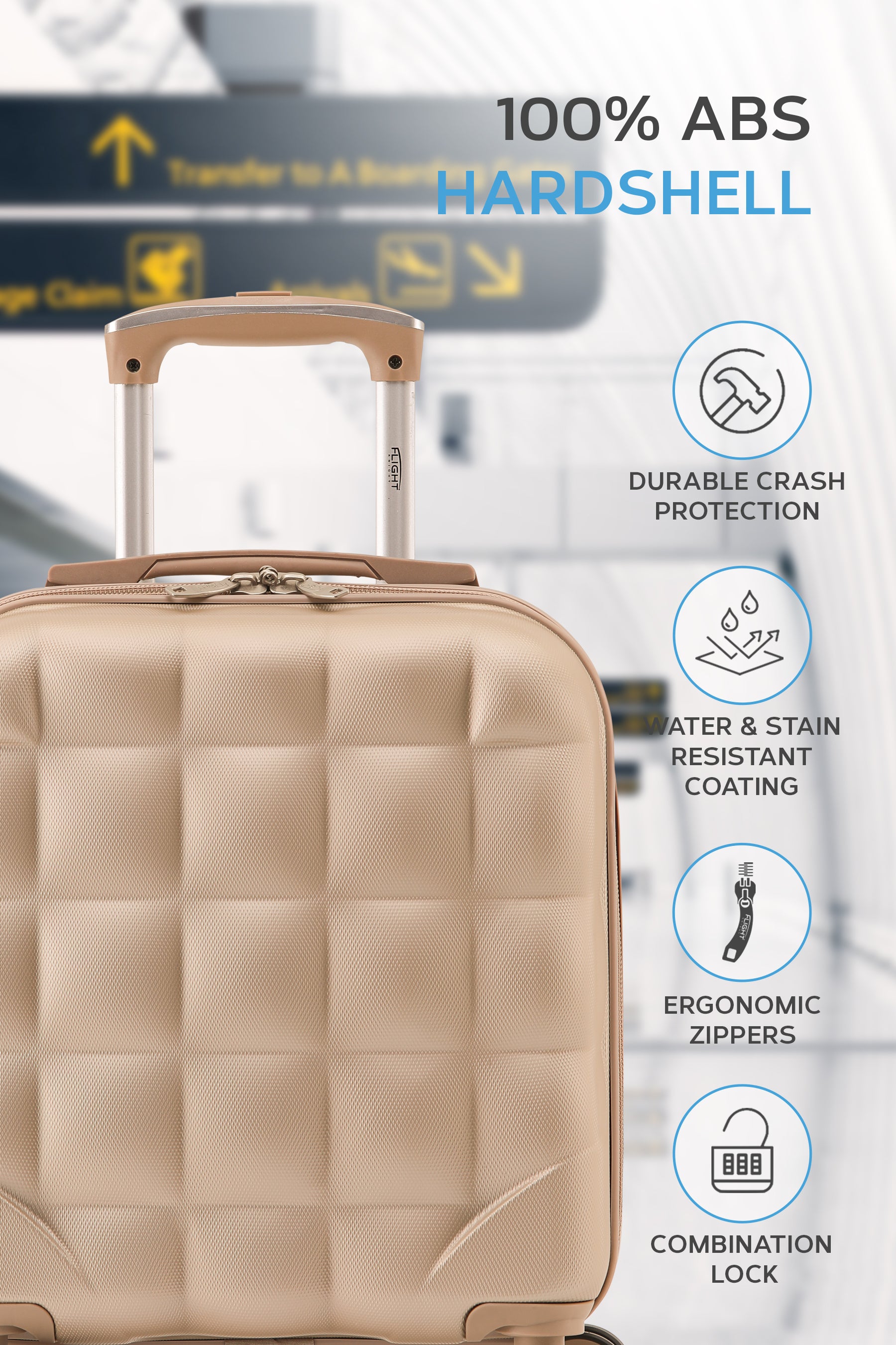 45x36x20cm BUBBLE Cabin Carry on Case