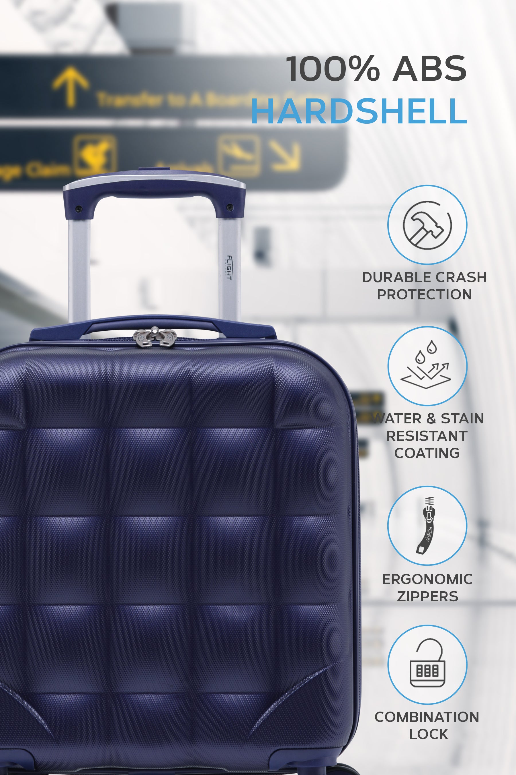 45x36x20cm BUBBLE Cabin Carry on Case