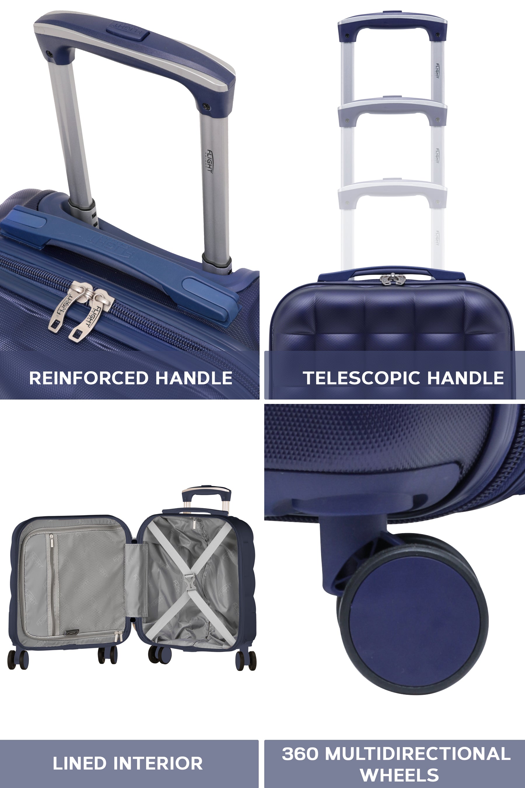 45x36x20cm BUBBLE Cabin Carry on Case