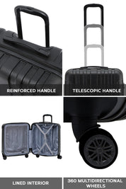 56x45x25cm CURVE Cabin Carry on Case