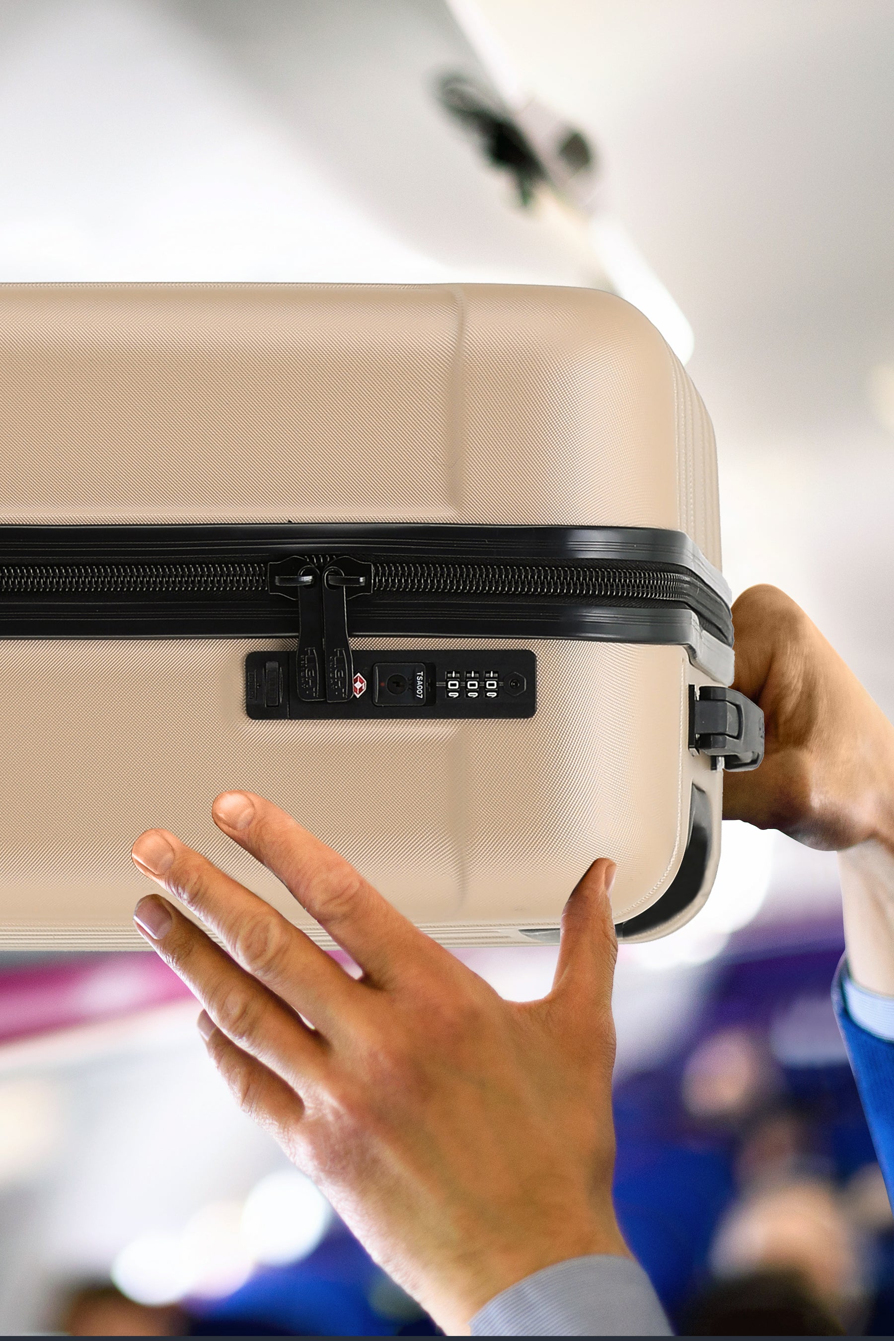 56x45x25cm CURVE Cabin Carry on Case