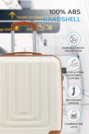 56x45x25cm CURVE Cabin Carry on Case