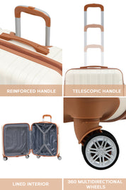 56x45x25cm CURVE Cabin Carry on Case