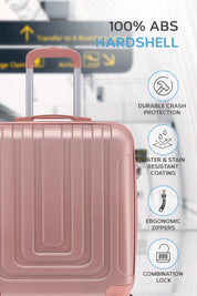 56x45x25cm CURVE Cabin Carry on Case