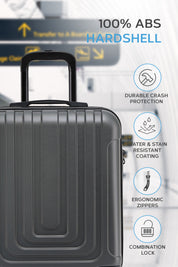 55x40x20cm CURVE Cabin Carry on Case