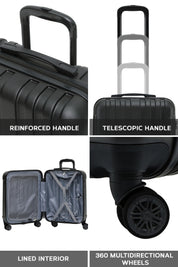 55x40x20cm CURVE Cabin Carry on Case