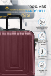 55x40x20cm CURVE Cabin Carry on Case