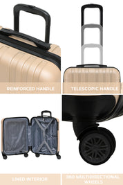 55x40x20cm CURVE Cabin Carry on Case