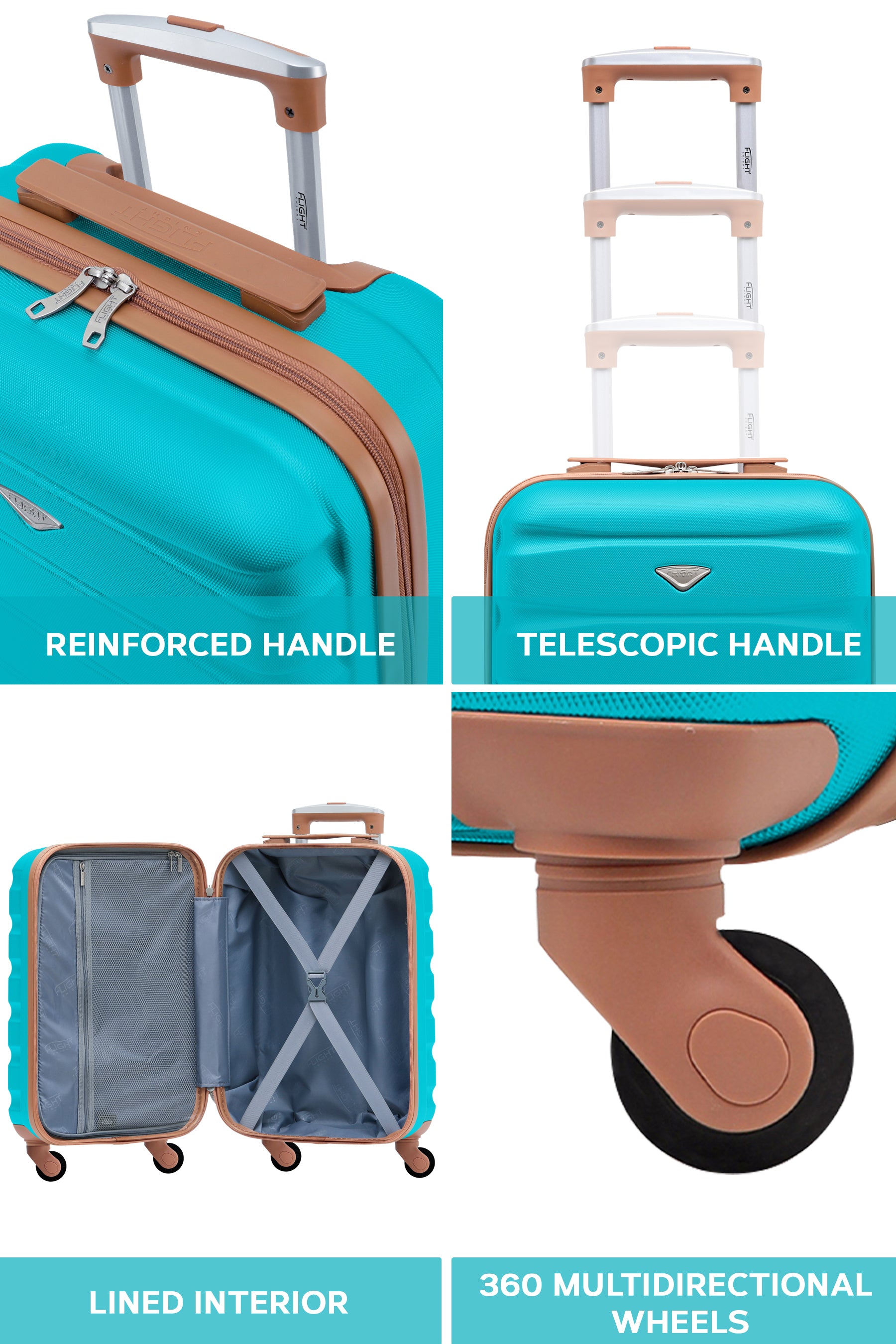 Medium 27" SAFIR Check in Hold Luggage