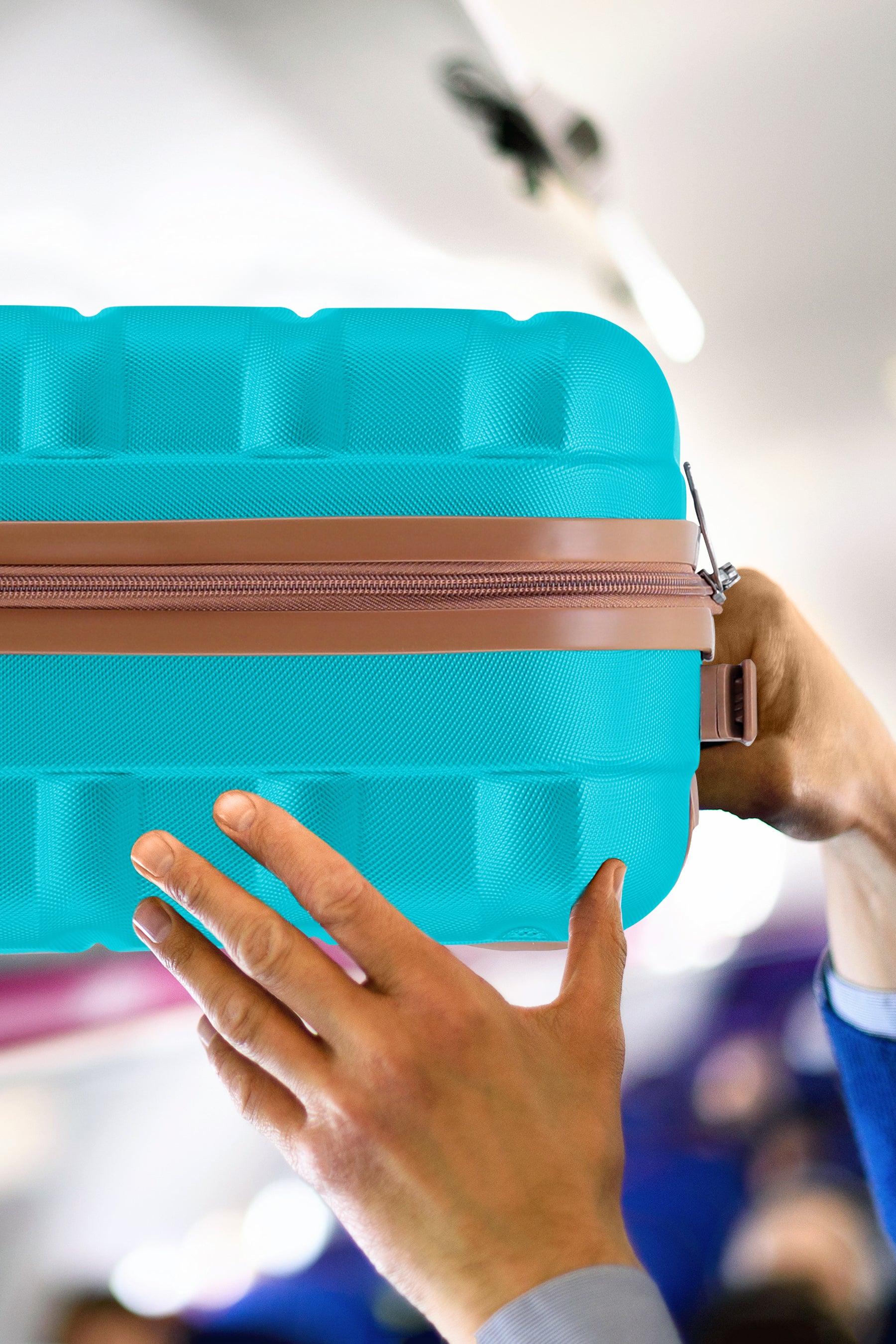 55x35x20cm SAFIR Carry on Cabin Case