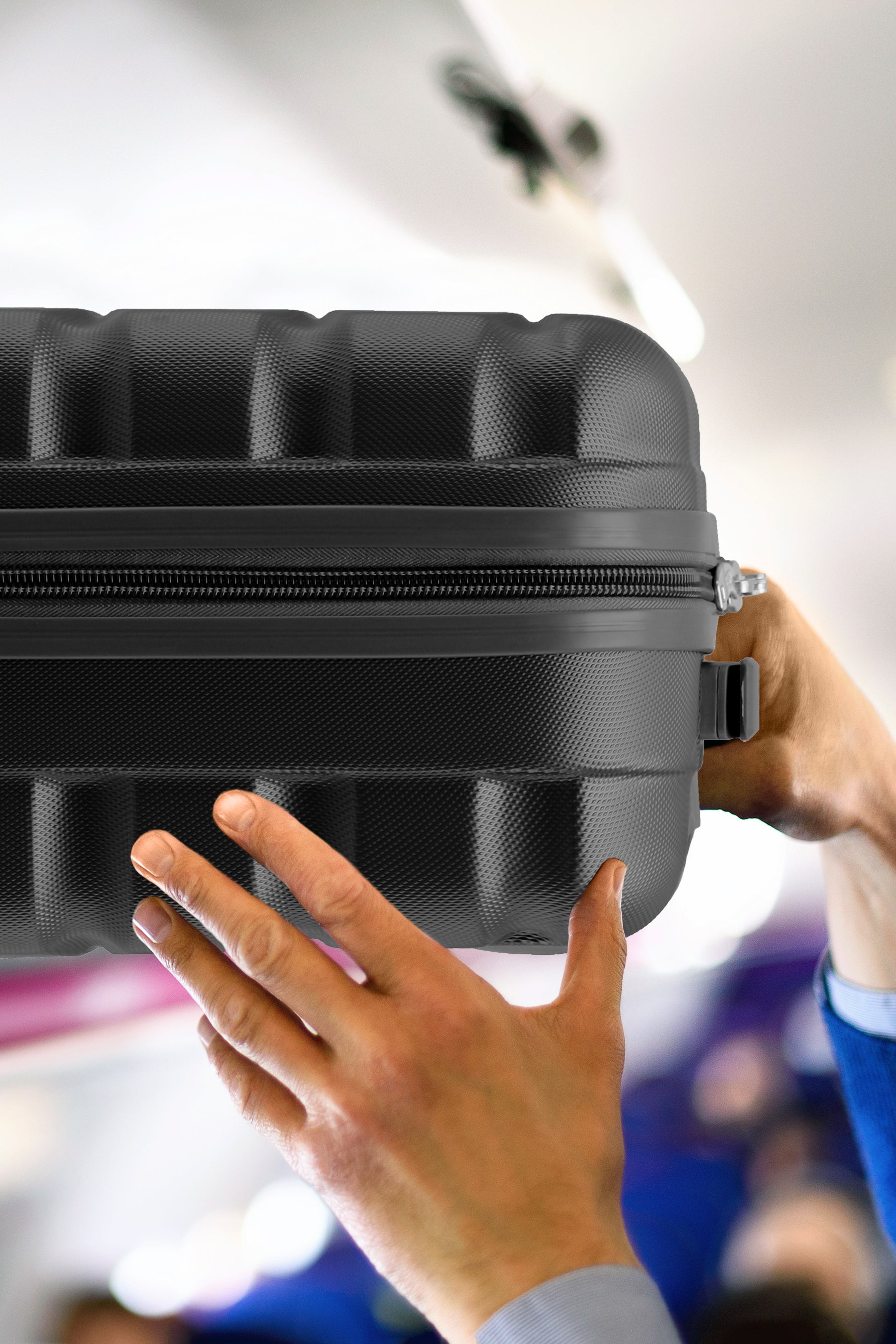 55x35x20cm SAFIR Carry on Cabin Case