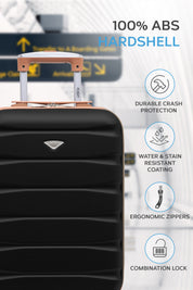 55x35x20cm SAFIR Carry on Cabin Case