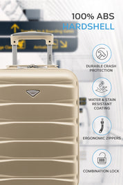55x35x20cm SAFIR Carry on Cabin Case