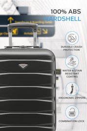55x35x20cm SAFIR Carry on Cabin Case