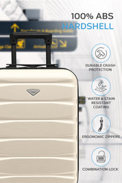 55x35x20cm SAFIR Carry on Cabin Case