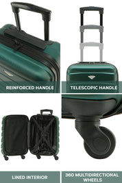 55x35x20cm SAFIR Carry on Cabin Case