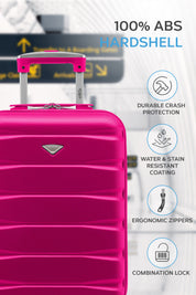 55x35x20cm SAFIR Carry on Cabin Case
