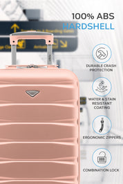 55x35x20cm SAFIR Carry on Cabin Case