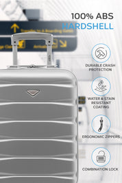 55x35x20cm SAFIR Carry on Cabin Case