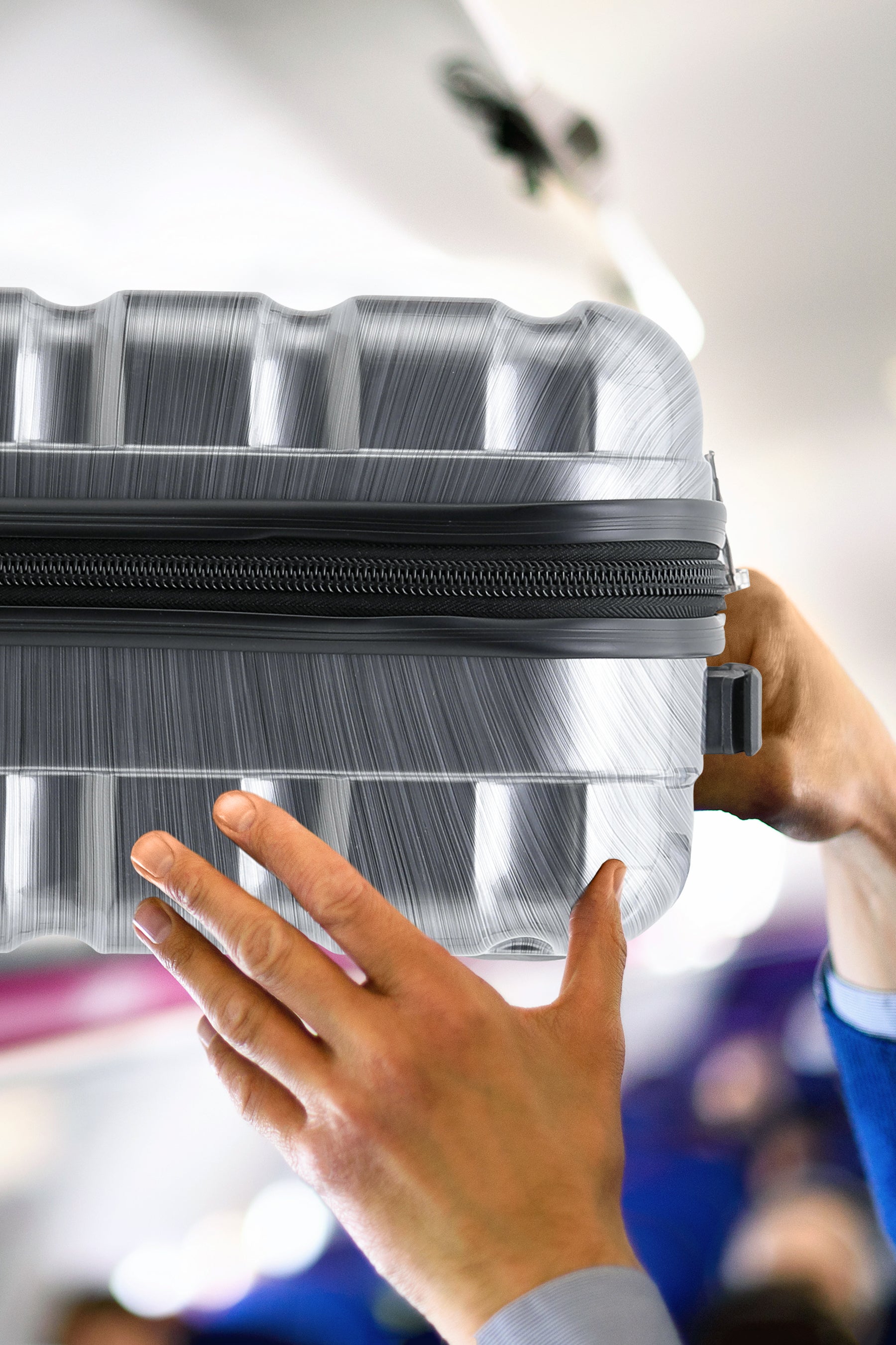55x35x20cm SAFIR Carry on Cabin Case