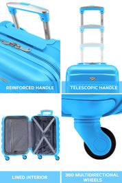 55x35x20cm SAFIR Carry on Cabin Case