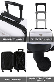 55x35x20cm SAFIR Carry on Cabin Case