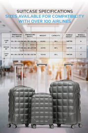 Set of 3 BUBBLE 55x35x20cm + Medium + Large
