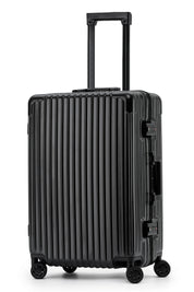 Medium 26" Silver Travel Checked Luggage