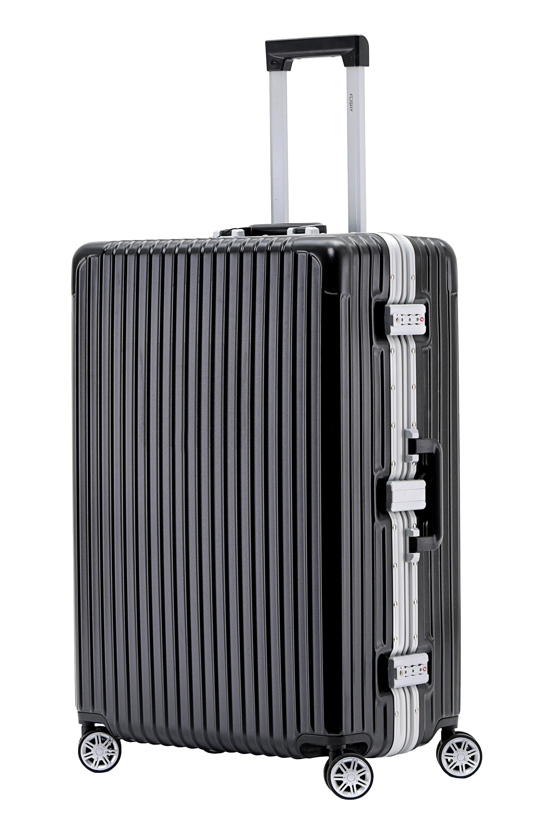 Large 30" Silver Travel Checked Luggage