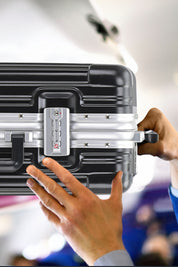 Large 30" Silver Travel Checked Luggage