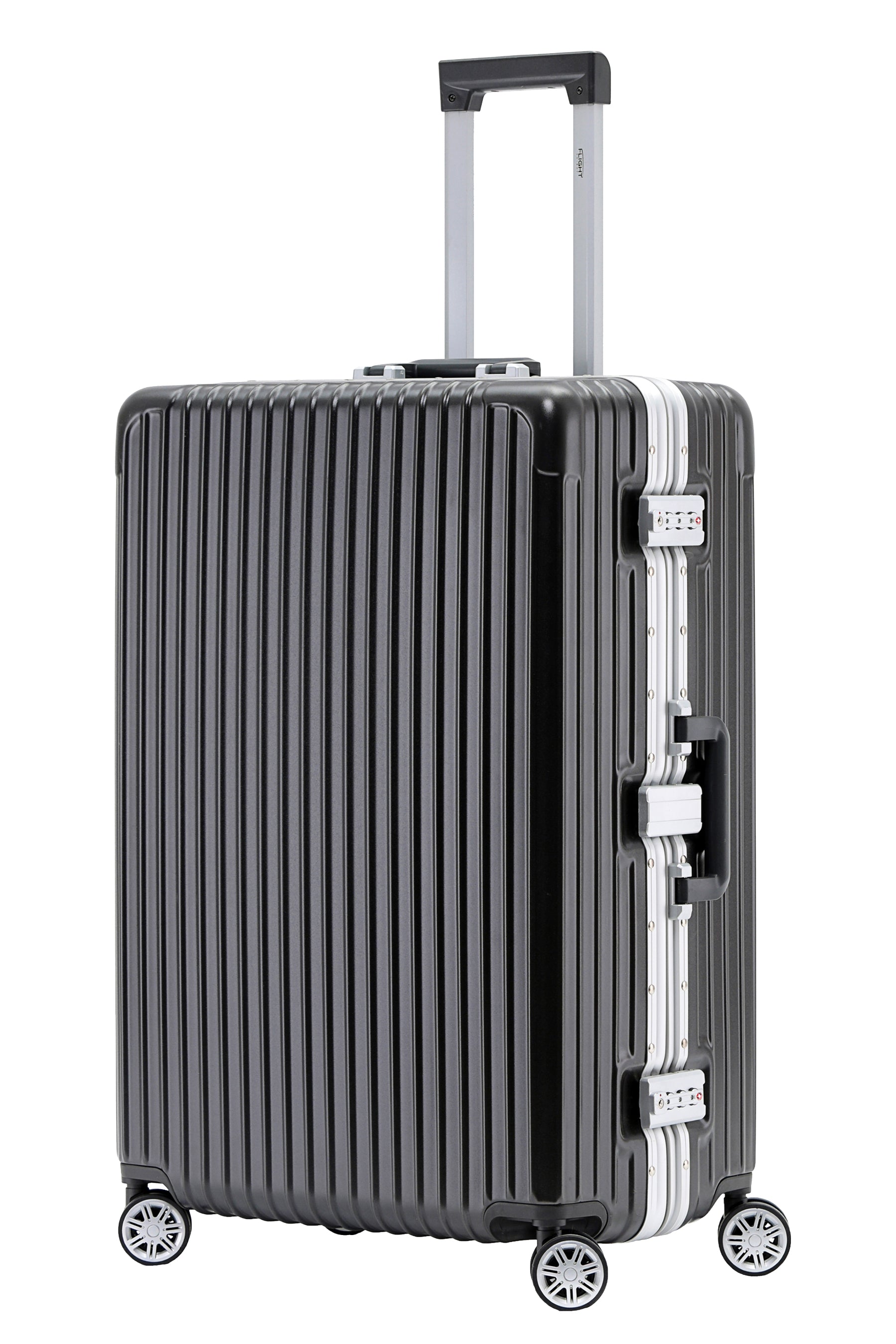 Large 30" Silver Travel Checked Luggage