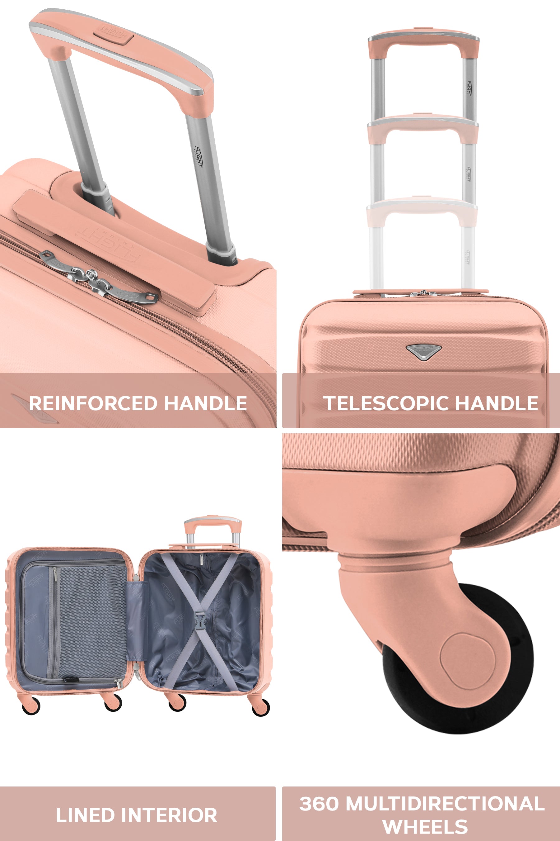 45x36x20cm SAFIR Carry on Cabin Case
