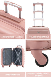 56x36x23cm SAFIR Carry on Cabin Case