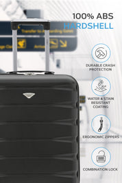 55x40x23cm SAFIR Carry on Cabin Case