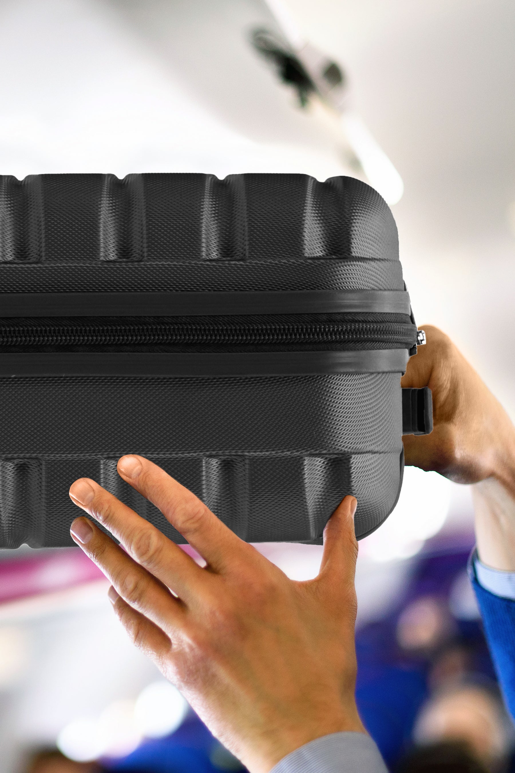 55x40x23cm SAFIR Carry on Cabin Case