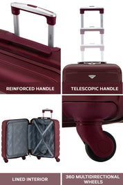 55x40x23cm SAFIR Carry on Cabin Case
