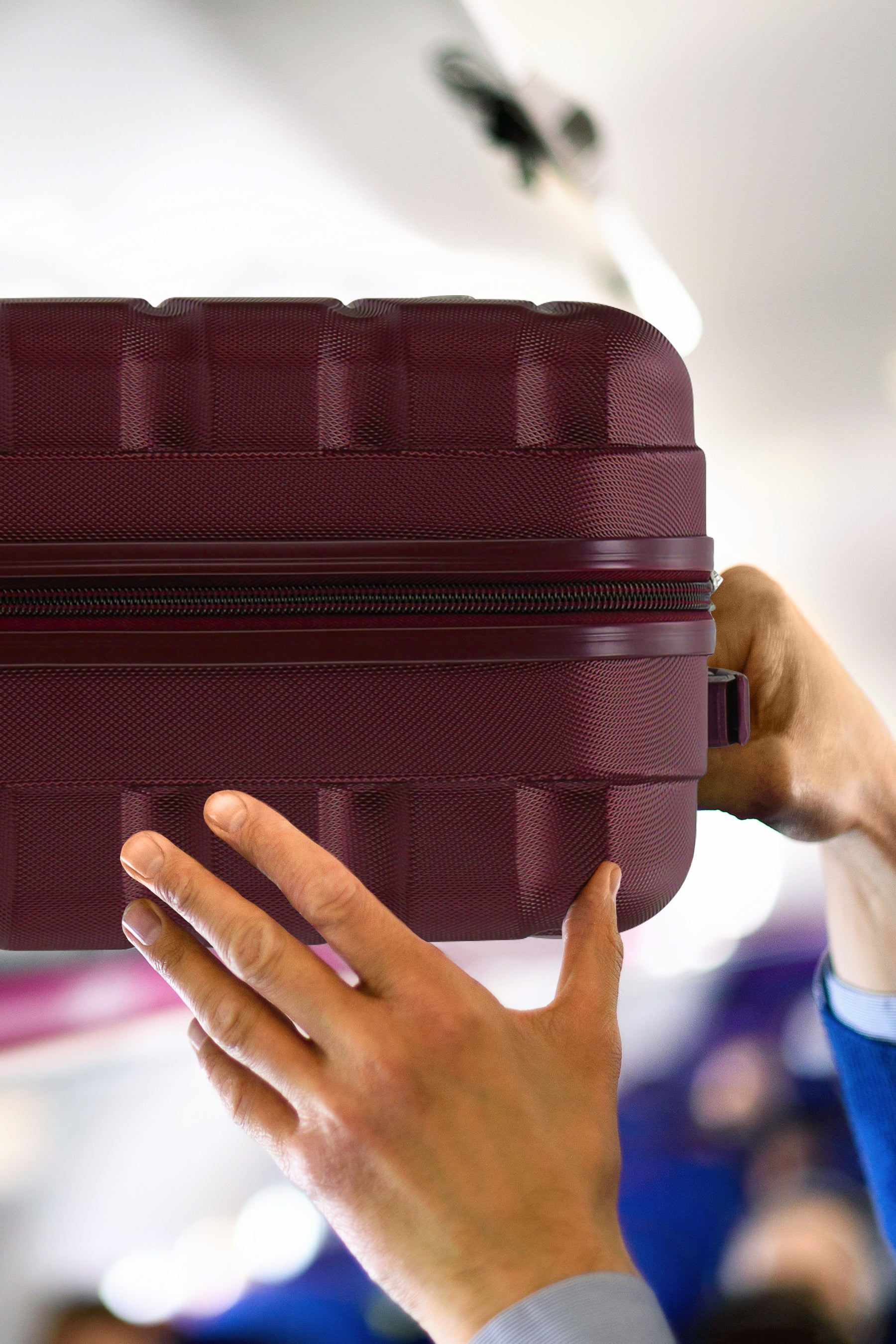 55x40x23cm SAFIR Carry on Cabin Case