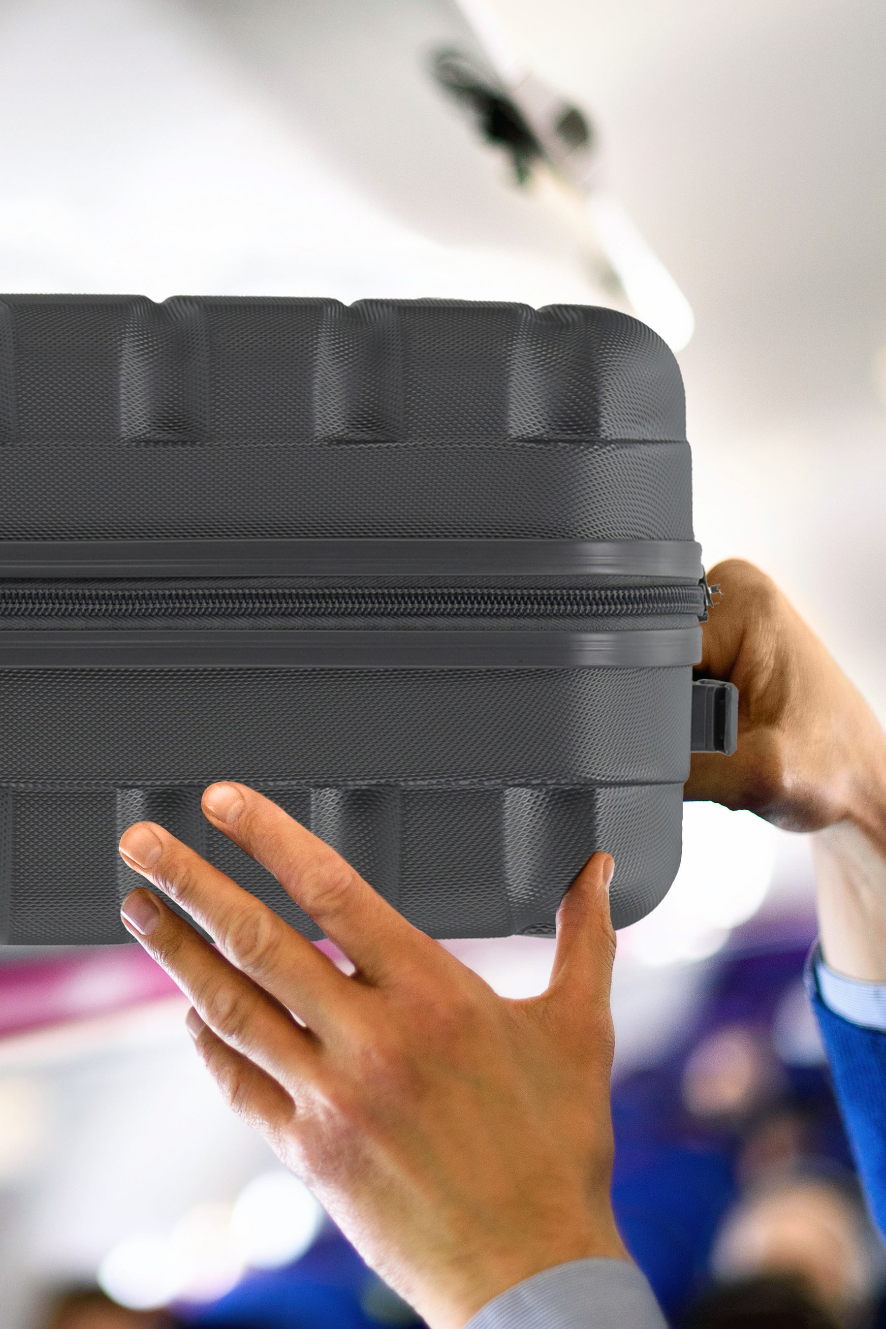 55x40x23cm SAFIR Carry on Cabin Case