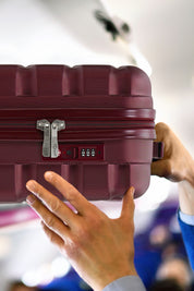 55x35x20cm SAFIR Carry on Cabin Case - Built in TSA Lock