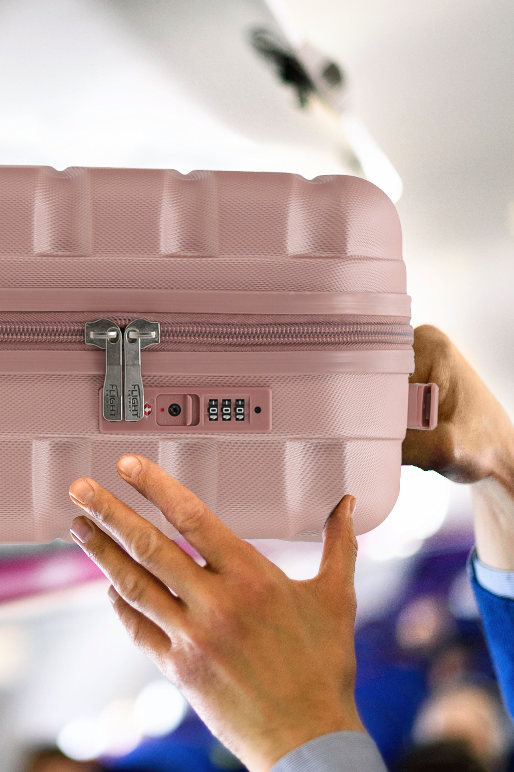 55x35x20cm SAFIR Carry on Cabin Case - Built in TSA Lock