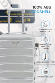 55x35x20cm SAFIR Carry on Cabin Case - Built in TSA Lock