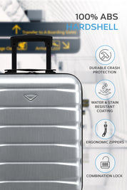 55x40x20cm SAFIR Carry on Cabin Case