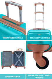55x40x20cm SAFIR Carry on Cabin Case