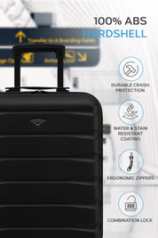 55x40x20cm SAFIR Carry on Cabin Case