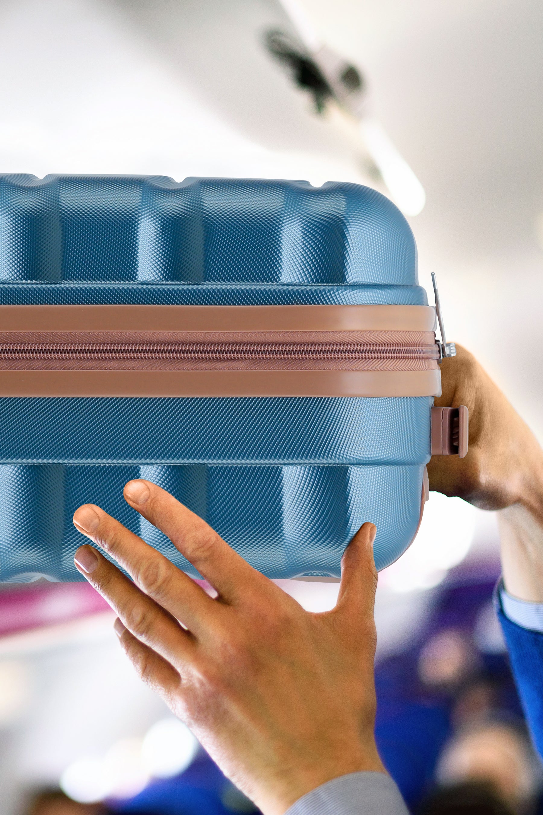 55x40x20cm SAFIR Carry on Cabin Case