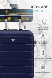 55x40x20cm SAFIR Carry on Cabin Case