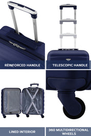 55x40x20cm SAFIR Carry on Cabin Case