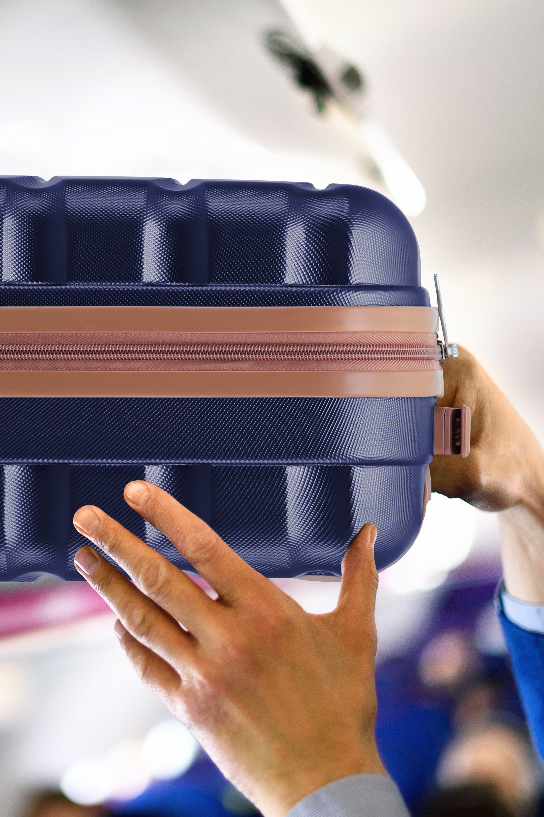 55x40x20cm SAFIR Carry on Cabin Case