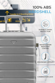 55x40x20cm SAFIR Carry on Cabin Case