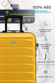 55x40x20cm SAFIR Carry on Cabin Case